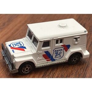 Majorette Bank Security No. 204 White Made In France 1:57